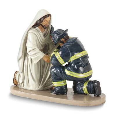 Jesus and Firefighter Figurine GM24526, MPN: GM24526, 603799449137