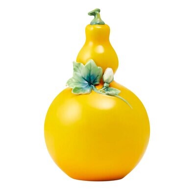 Franz Porcelain Calabash Design Sculptured Figurine FZ03832, MPN: FZ03832,