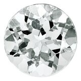 White Topaz 3mm Round AA Quality Gemstone WT-0300-RDF-AA, MPN: WT-0300-RDF-AA,