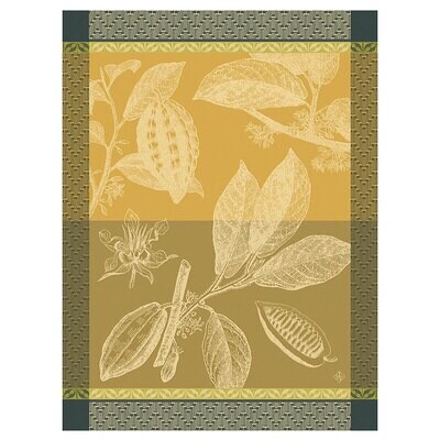 Le Jacquard Francais Chocolats Fve Yellow Tea Towel 24 x 31 Inch 28566 Set of 4, MPN: 28566, 36602…
