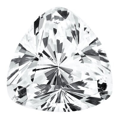 Cubic Zirconia White 5mm Trillion A Quality Gemstone CZ-0500-TRF-WH-A, MPN: CZ-0500-TRF-WH-A,