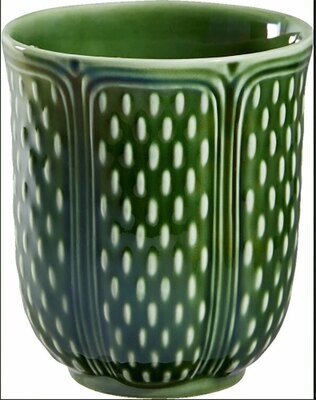 Gien Pont Aux Choux Tea Cup Tea Cup Olive Green 11961G0934, MPN: 11961G0934, 3660838012414