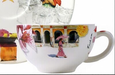 Gien Route Des Indes Breakfast Cup 1748TDEJ01, MPN: 1748TDEJ01, 840769084688