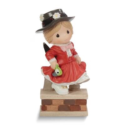 Precious Moments Disney Mary Poppins In Red Dress Figurine GM25336, MPN: GM25336, 842181124690