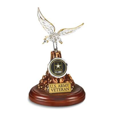 Glass Baron US ARMY VETERAN with Eagle Glass Figurine GM24956, MPN: GM24956, 708873045073