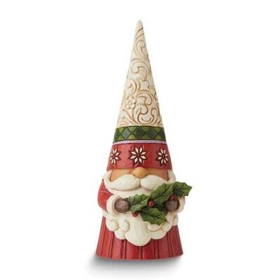 Jim Shore Heartwood Creek Christmas Gnome Holding Holly Figure GM24700, MPN: GM24700, 28399293308