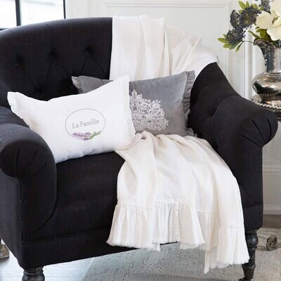 Crown Provence Throw Fringe Throw891