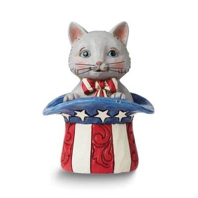 Jim Shore Heartwood Creek Mini Patriotic Kitty Figurine GM24583, MPN: GM24583, 28399234370