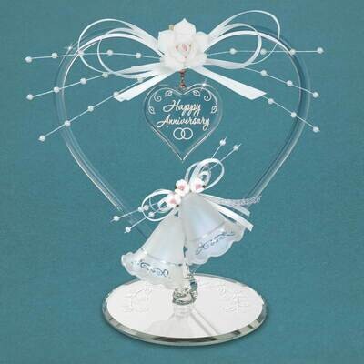 Anniversary Heart Glass Figurine GM19298, MPN: GM19298, 708873036231