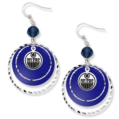 Edmonton Oilers Game Day Earrings OIL068ER-CR