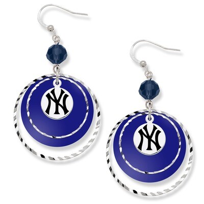 New York Yankees Game Day Earrings YAN068ER-CR