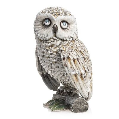 Jay Strongwater Owl 5 Inch Figurine SDH1833-614, MPN: SDH1833-614, 848510024297