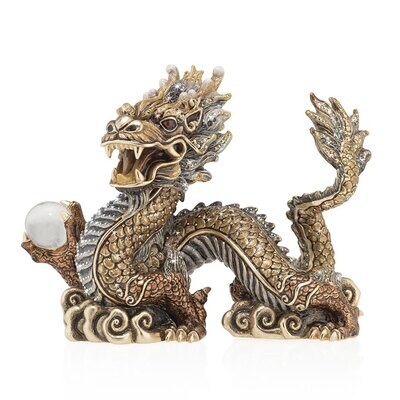 Jay Strongwater Apalala Imperial Dragon Figurine SDH1907-293, MPN: SDH1907-293,