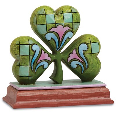 Jim Shore Shamrock Mini Figurine GM16227, MPN: GM16227, 455446696032