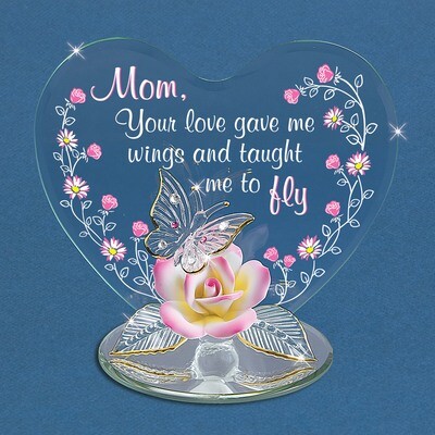 Mom You Gave Me Wings Figurine Glass Baron GM15155, MPN: GM15155, 708873032974
