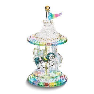 Carousel Figurine Glass Baron GM15133, MPN: GM15133, 708873020605