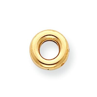 Polished 3.4mm Roundel 14k Yellow Gold YG2321, MPN: YG2321,