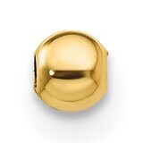 Lightweight Small Hole 3mm Bead 14k Yellow Gold YG2237, MPN: YG2237,