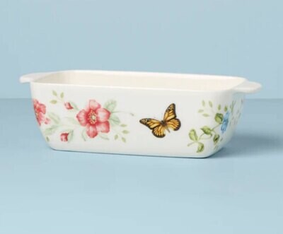 Lenox Butterfly Meadow Loaf Pan with Wood Lid 894650, MPN: 894650, 194372024938