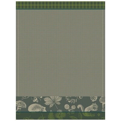 Le Jacquard Francais Hand Towel Dans Les Bois Green 100% Cotton 24 x 31 Inch 28127 Set of 4, MPN: 2…
