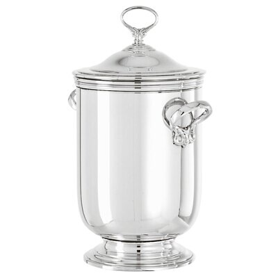 Sambonet Contour Sherbet Pot With Cover Insulated 53121L54, MPN: 53121L54,