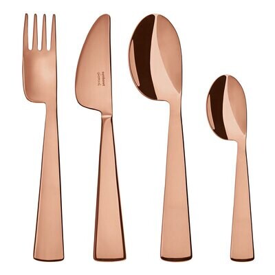 Sambonet Gio Ponti Conca Set 4 Piece Childrens Flatware 52738C98, MPN: 52738C98,