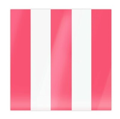 Addison Ross Fuschia &amp; White Lacquer Placemats Set Of 4 33 x 33 Inch Lacquer PM1033, MPN: PM1033, U…