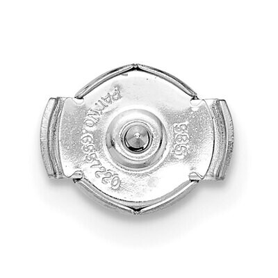 Small Guardian Comfort Trigger with Post Earring Mounting 14k White Gold WG2838, MPN: WG2838,