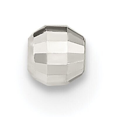 3.0mm Faceted Bead Sterling Silver SS3906, MPN: SS3906,