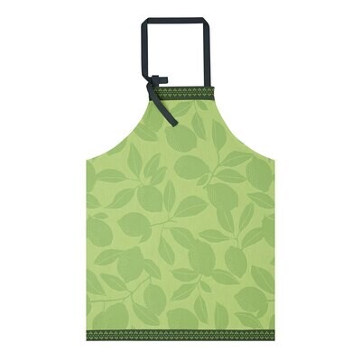 Le Jacquard Francais Apron Sous Les Citronnniers Green 100% Cotton 26840, MPN: 26840, 3660269268404