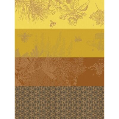 Le Jacquard Francais Tea Towel Miel De Fleurs Orange 100% Cotton 26826 Set of 4, MPN: 26826, 366026…