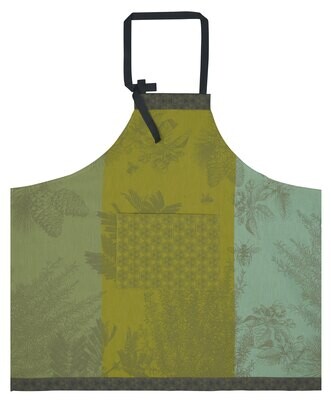 Le Jacquard Francais Apron Miel De Nectar Green 100% Cotton 26834, MPN: 26834, 3660269268343