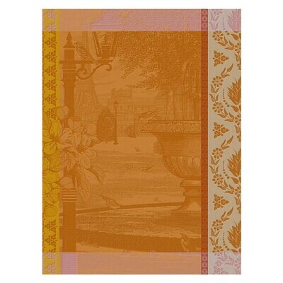 Le Jacquard Francais Tea Towel Jardin Parisien Orange 100% Cotton 26809 Set of 4, MPN: 26809, 36602…