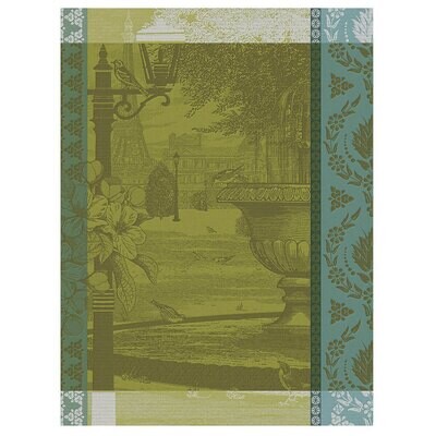 Le Jacquard Francais Tea Towel Jardin Parisien Green 100% Cotton 26808 Set of 4, MPN: 26808, 366026…