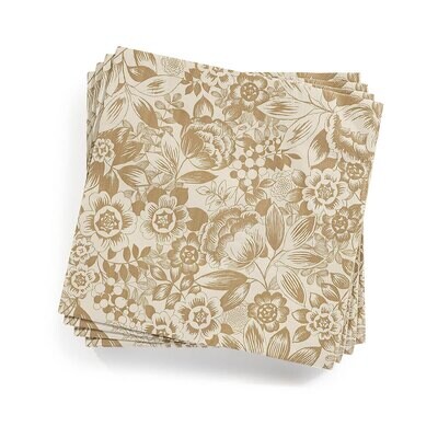Le Jacquard Francais Paper Napkin Osmose Cork 100% Paper 26941 Set of 4, MPN: 26941, 3660269269418