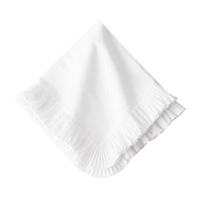 Juliska Mademoiselle White Napkin LB56/130, MPN: LB56/130, 815261024692