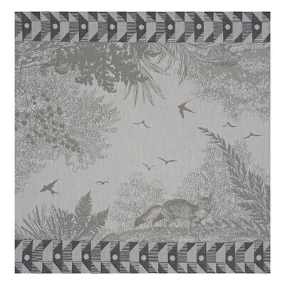 Le Jacquard Francais Napkin Foret Enchantee Grey 100% Cotton 27132 Set of 4, MPN: 27132, 3660269271…