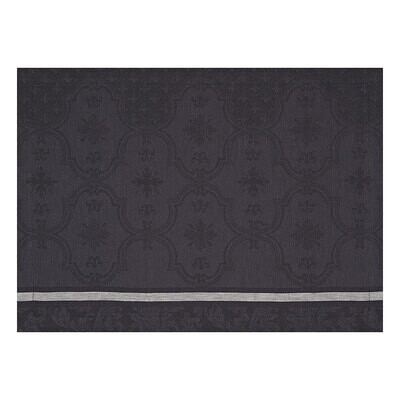 Le Jacquard Francais Placemat Armoiries Black 100% Linen 27099 Set of 4, MPN: 27099, 3660269270995