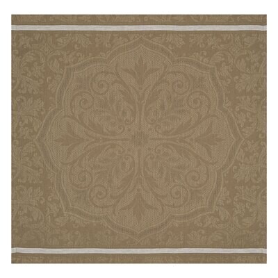Le Jacquard Francais Napkin Armoiries Brown 100% Linen 27092 Set of 4, MPN: 27092, 3660269270926