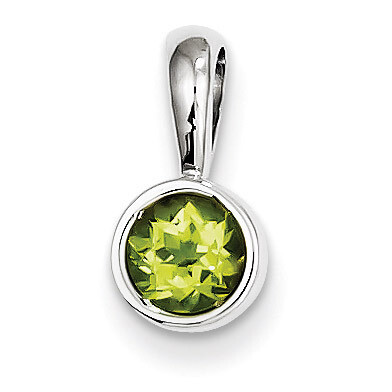 Peridot Pendant 14k White Gold XP2096PE, MPN: XP2096PE, 883957298320