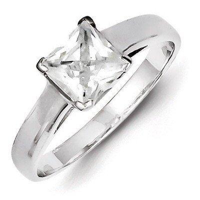 Ring Sterling Silver Diamond QR1323, MPN: QR1323, 883957180595