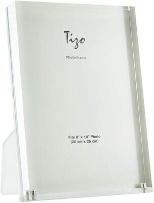Tizo Acrylic Lucite Picture Photo Frame Clear Back 8 x 10 Inch HA158CL80, MPN: HA158CL80,