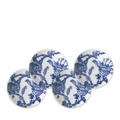 Caskata Arcadia Canape Plates Set of 4 Blue CAN-W520, MPN: CAN-W520, 816666024775