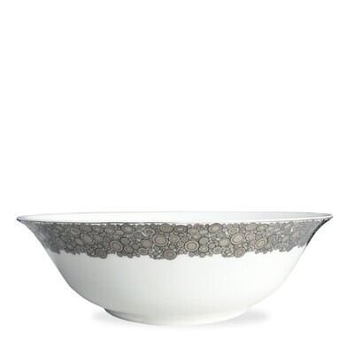 Caskata Ellington Shine Serving Bowl Platinum BOMBL-215, MPN: BOMBL-215, 817325019019