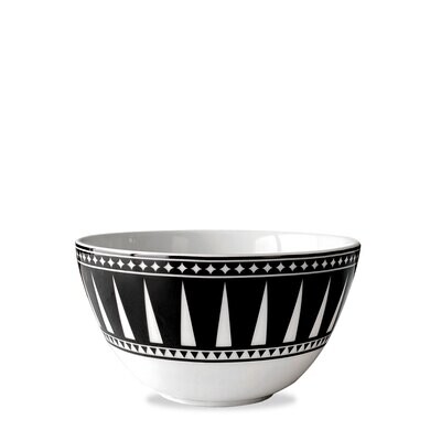 Caskata Marrakech Tall Cereal Bowl Black CBWLM-170, MPN: CBWLM-170, 817325015424