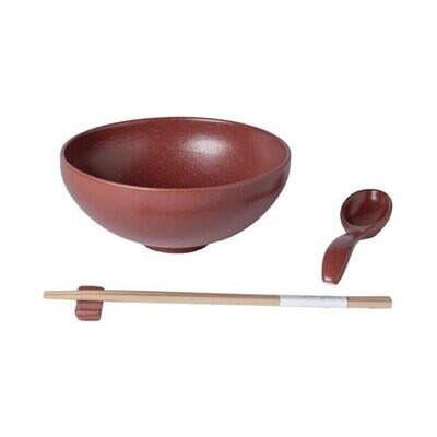 Casafina Pacifica Ramen Bowl Set Cayenne XOSS02-CAY, MPN: XOSS02-CAY, 840289089927