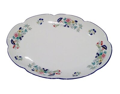 Royal Limoges Paradis Bleu Oval Platter Medi L412-NYM20805, MPN: L412-NYM20805, 3700409924330