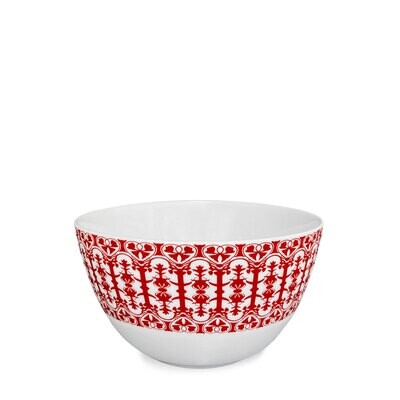 Caskata Casablanca Crimson Tall Cereal Bowl CBWLM-165, MPN: CBWLM-165, 816666022269