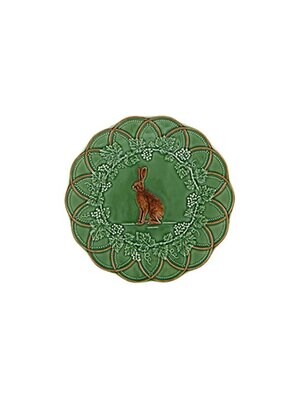 Bordallo Pinheiro Pinheiro Woods Snack Plate 24 Hare 65027266, MPN: 65027266, 5600413619902