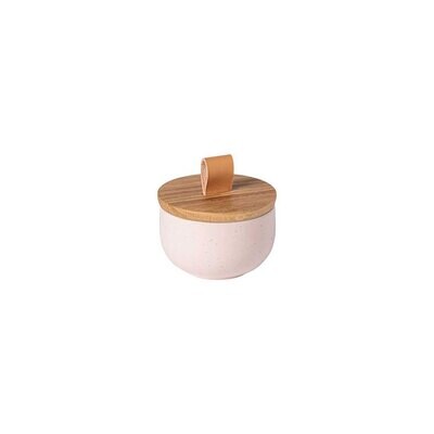 Casafina Pacifica Salt Cellar with Wood Lid Marshmallow XOX092-MRS, MPN: XOX092-MRS, 840289031759